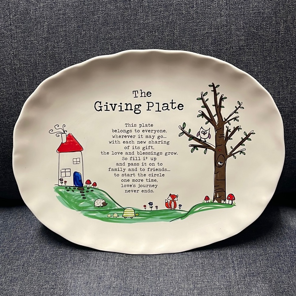 Natural Life The Giving Plate - Picture 2 of 10